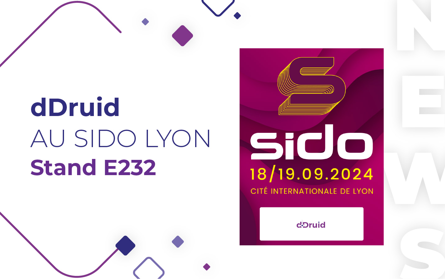 dDruid sera au salon du sido 2024