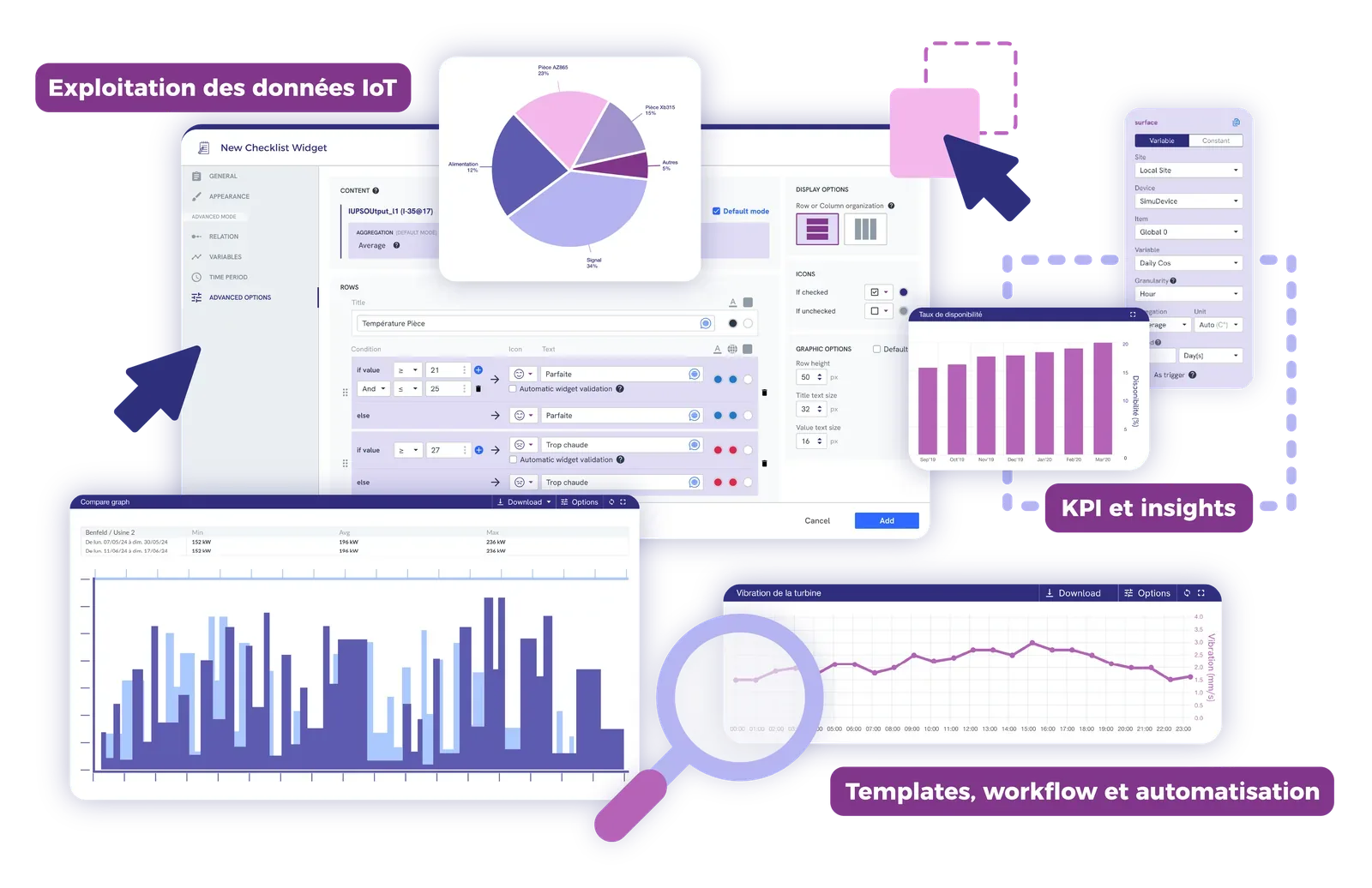 ddruid-data-platform interface imagée de la plateforme de donnée opérationnelles de dDruid.